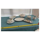 Fujayawa china soup terrene, gravy boat, latter