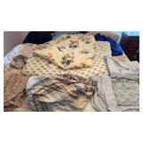 King bedding miscellaneous- sheets blankets