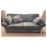 Flexsteel 2 -cushion cloth couch 82x 36
