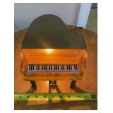 Miniature grand piano lighted  lamp