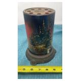 Forest fire motion lamp