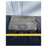 Craftsman 1/2 ratchet and socket set in case
