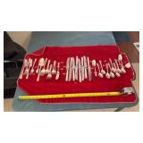 This is a vintage silver-plated  Silverware set-