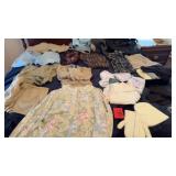 Womens size large and mens clothing, short size