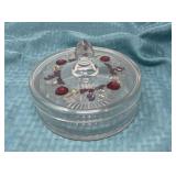 vintage Westmoreland Della Robbia candy dish