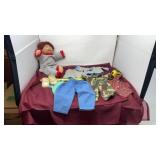 Cabbage patch kids 1978 and 82, with outfits and