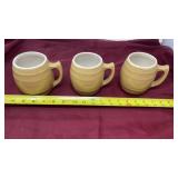 Heavy Stoneware mugs