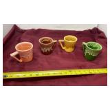 1950s coffee cups with number 3 on bottom