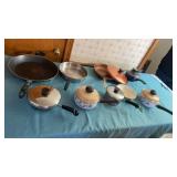 Pans skillet sauce, pans with lids T fal revere