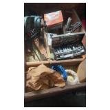 Contents and drawer, 14 piece socket, set, nova