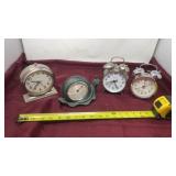 Snail thermometer West clock alarm clocks