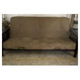 Fold  down wood fulton measures 84 inches wide x