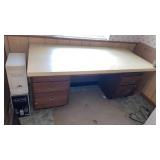 Office Desk six drawers