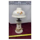 Porcelain electric lamp