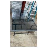 5 foot rectangle, outdoor patio table