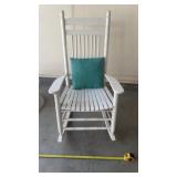 Outdoor rocker wooden