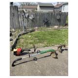 Craftsman 32 cv gas weedeater and electric