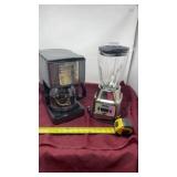 Mr. coffee coffee maker, 12 cup and Oster blender