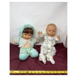 Berjusa baby doll and Puffalump doll.
