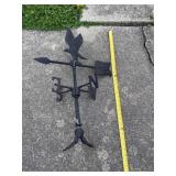 Weather vane with eagle