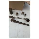 Snap on tools, sockets and socket wrench