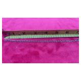 Marked Sterling bracelet 7 inches long, 3.07g