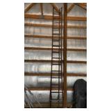 30 foot wooden extension ladder