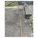 Long handled branch trimmer.