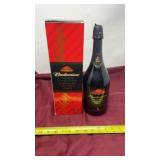 Sealed 12th anniversary Budweiser, 1 quart fluid