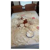 Doilies and crocheted some handmade