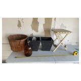 Vintage dadï¿½s root beer jug brown two planters