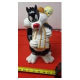 1993 Tweety & Sylvester Cookie Jar