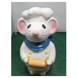 Vintage Chef Pierre Mouse Baker Rolling Pin