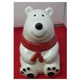 Polar Bear Cookie Jar