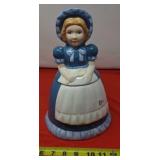 Blue Bonnet Cookie Jar