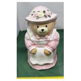 Vintage Ceramic Teddy Bear Cookie Jar