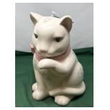 Vintage Ceramic Pfaltzgraff "Tea Rose" Cat Cookie