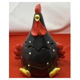 Ceramic "Chubby" Chicken or Rooster Cookie Jar