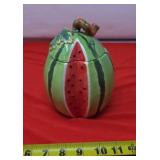 Ceramic Watermelon Cookie Jar