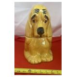 Basset Hound Ceramic Cookie Jar