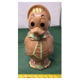 Vintage Ceramic Cookie Jar. Shaped like a Mother