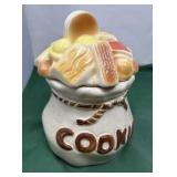 Vintage American Bisque "Sack of Cookies" Cookie