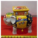 IGA Hometown Circus Days Elephant Cookie Jar