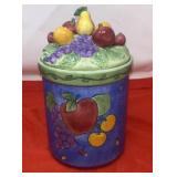 Vintage Ceramic Canister from the "Sangria"