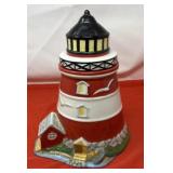 Vintage Ceramic Lighthouse Cookie Jar