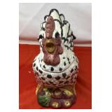 Vintage Ceramic Rooster Cookie Jar. Often