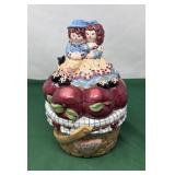 Collectible Raggedy Ann and Andy Cookie Jar