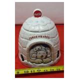 Coca-Cola Igloo Cookie Jar