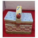 Picnic Basket Cookie Jar