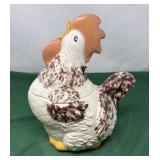 Vintage Ceramic Rooster Cookie Jar